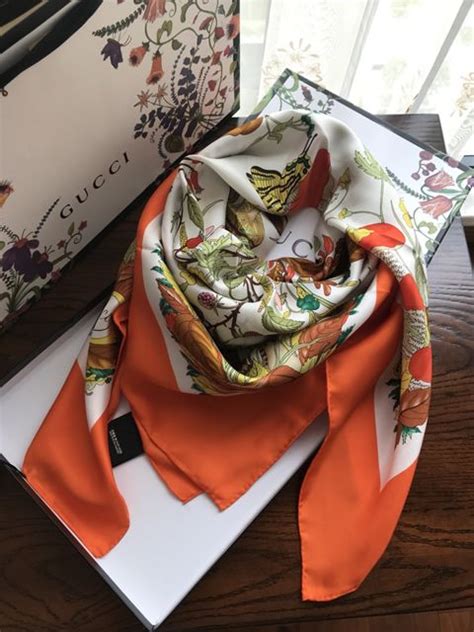 gucci silk scarf fake|gucci inspired scarf.